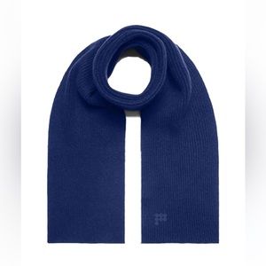 Pangaia royal blue cashmere scarf, royal blue, NWOT
